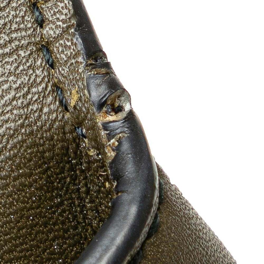 BOTTEGA VENETA Green Leather Intrecciato Shoulder Bag - Picture 5 of 11